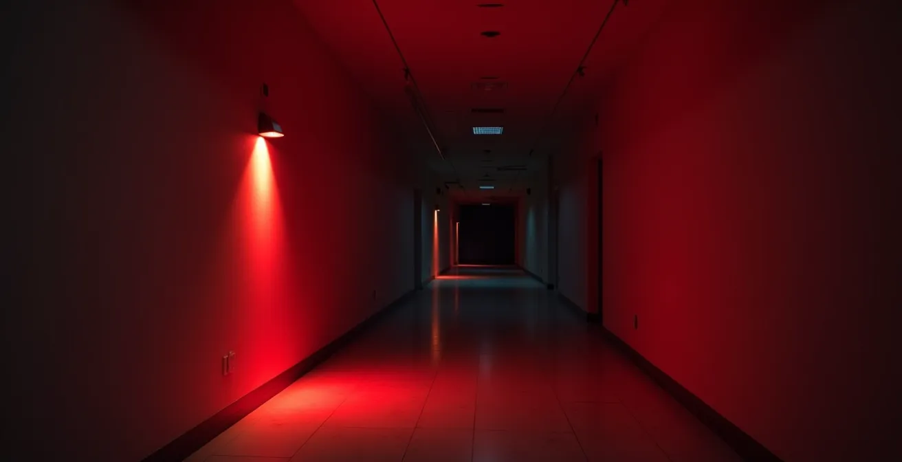 Métaphore visuelle des signaux d'alerte en entreprise